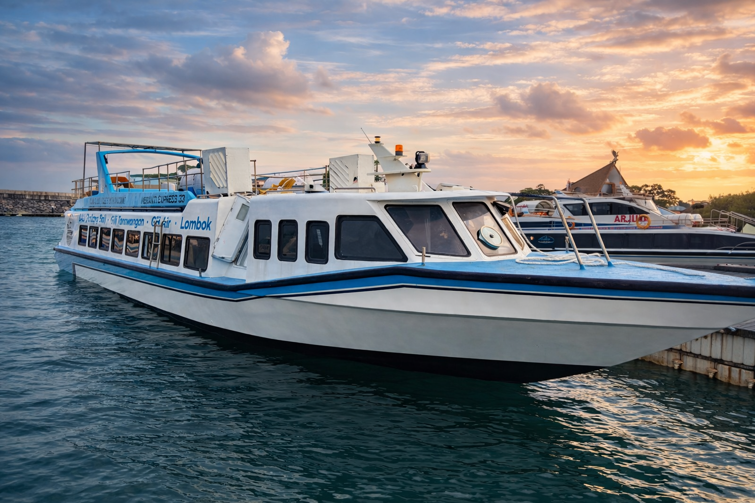 Meranti Express, front view