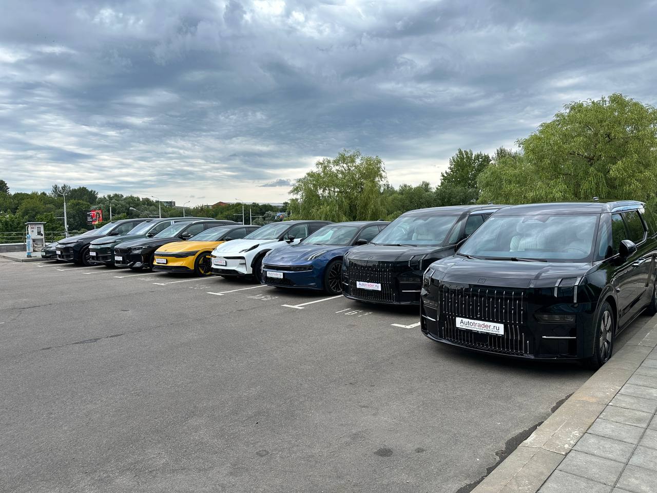 Fleet of new EVs ready for delivery